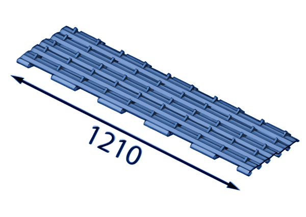 1210 mm Conveyor belt segment for Eschlböck ®