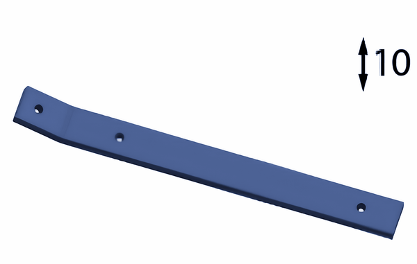 315x10 mm Side slider for conveyor belt for Eschlböck ®