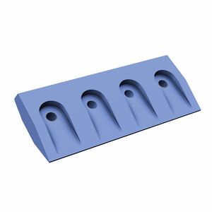 388x170x48 mm Clamping Wedge for Vecoplan ® middle CE