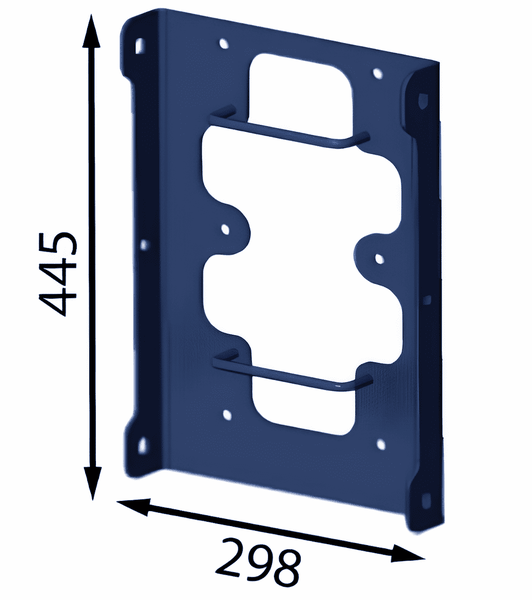445x298 mm Frame for hatch cover with two handle for Eschlböck ®