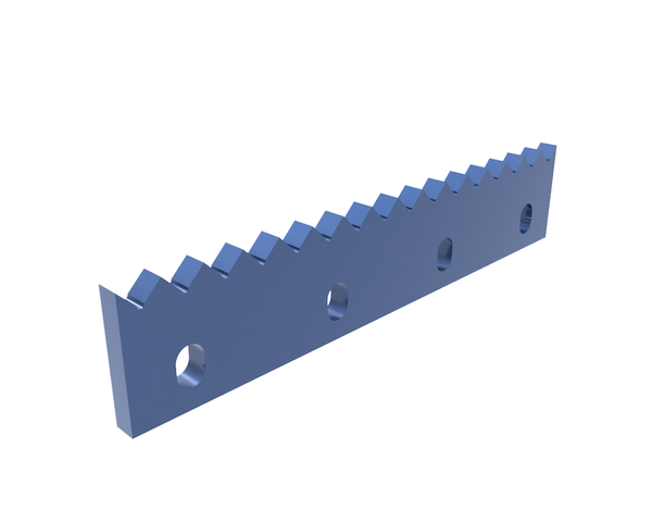 479x96x18 mm Counter knife for Lindner Recyclingtech ®