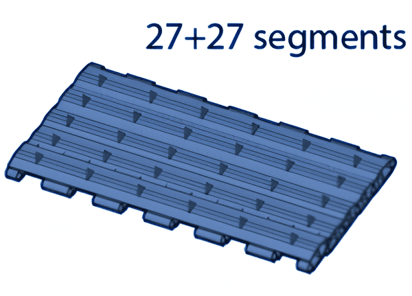 Conveyor belt 27+27 segments for Albach ®