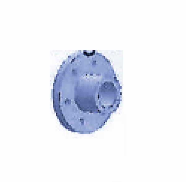 D/130x60 mm Flanged nut Tr40x7 with single thread on right side